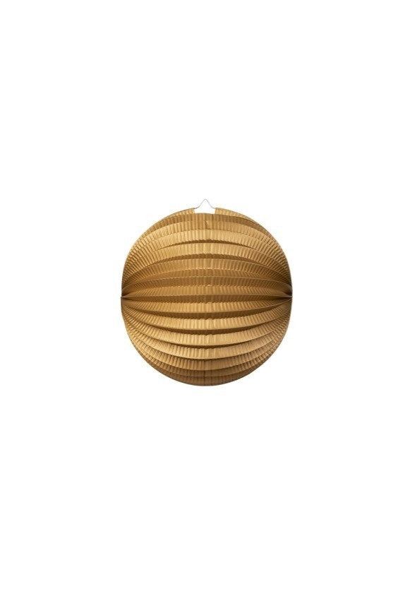 Gouden Lampion Metallic 25cm