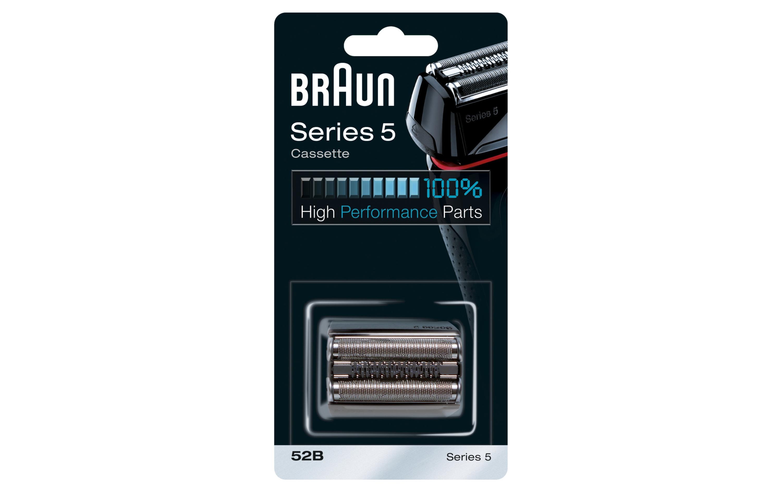 Scherkopf 52B Series 5 KombipackKombipack für Series 5 (bis zum Jahr 2020), Schwarz