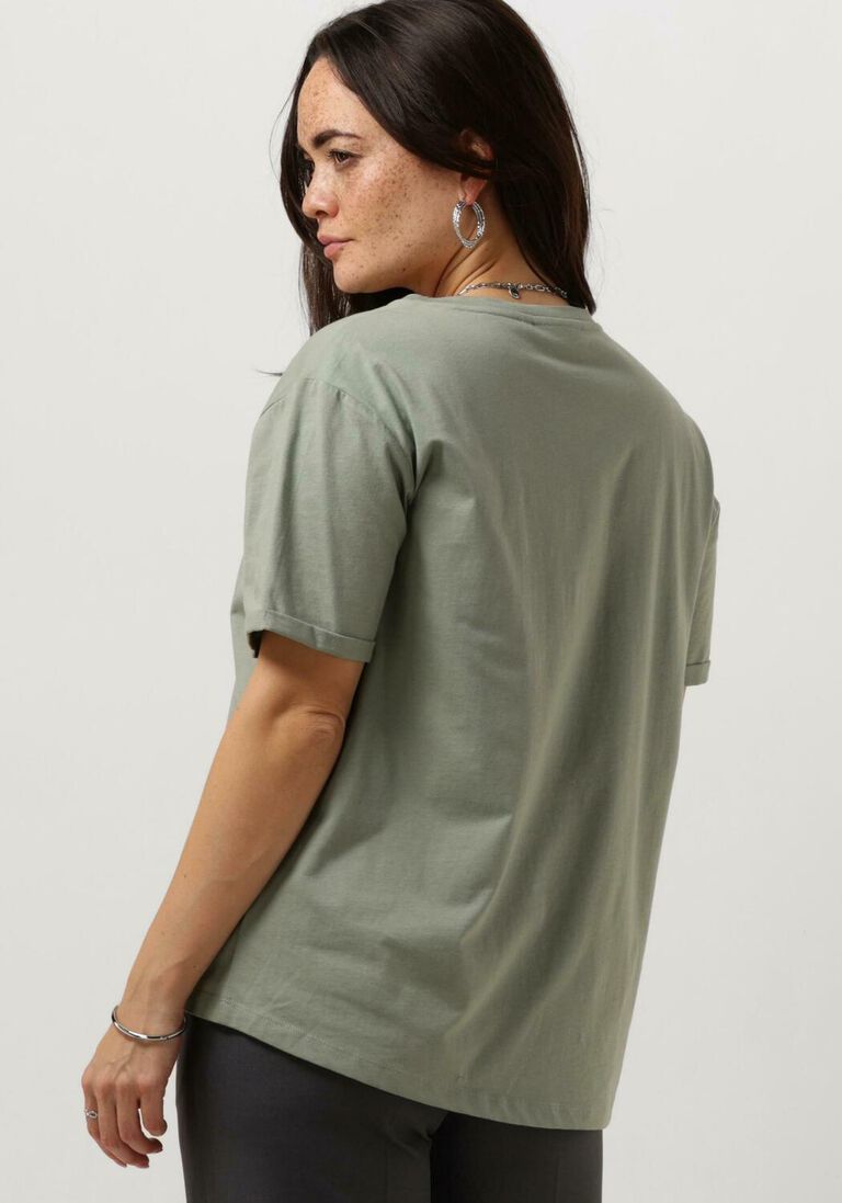 MSCH COPENHAGEN groene msch copenhagen t-shirt mschterina organic small logo tee