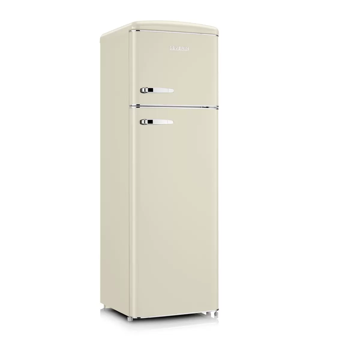 Kühl-Gefrierkombi freistehend Severin RKG8985 Creme