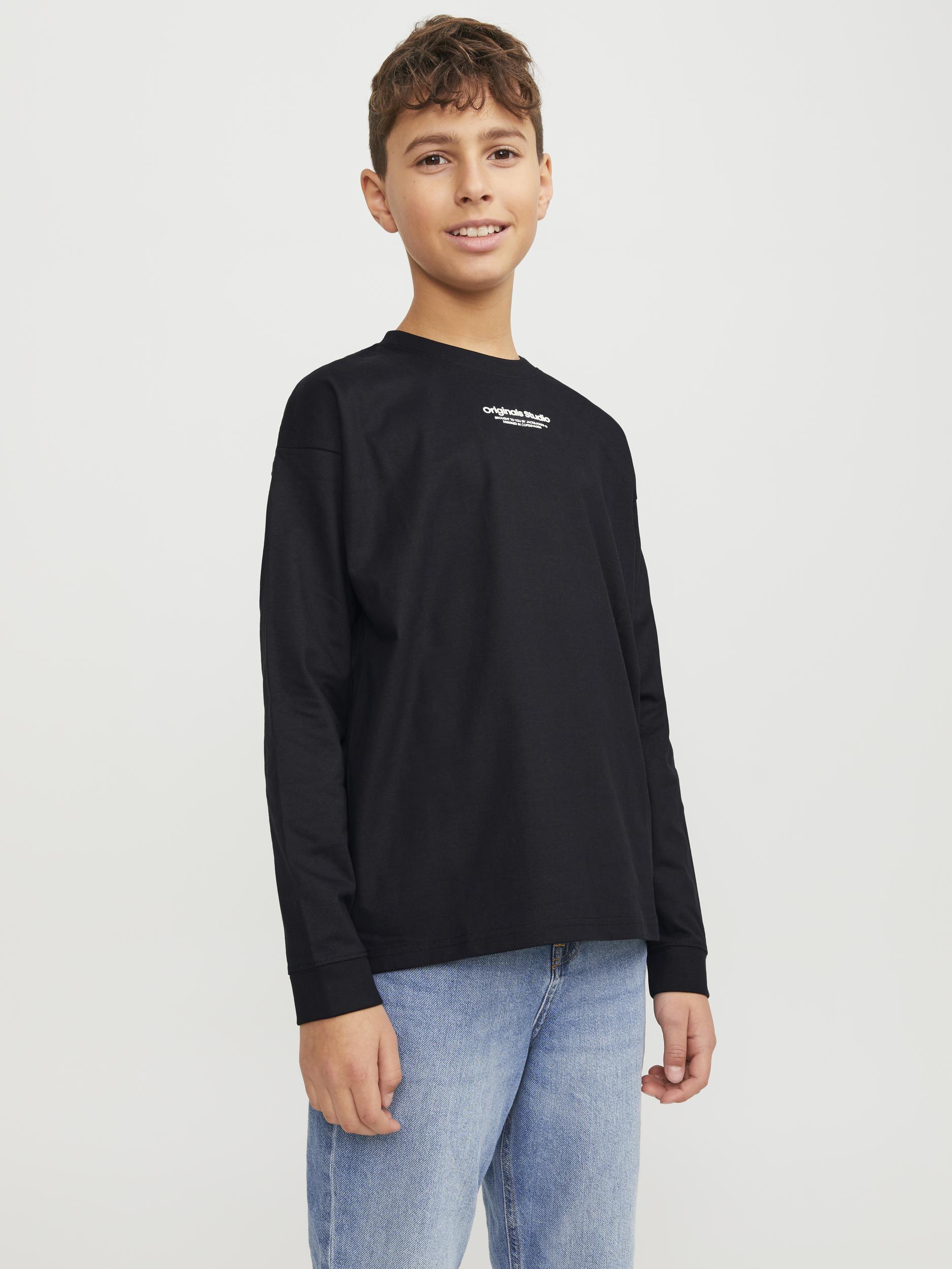 Langarmshirt JORVESTERBRO in black