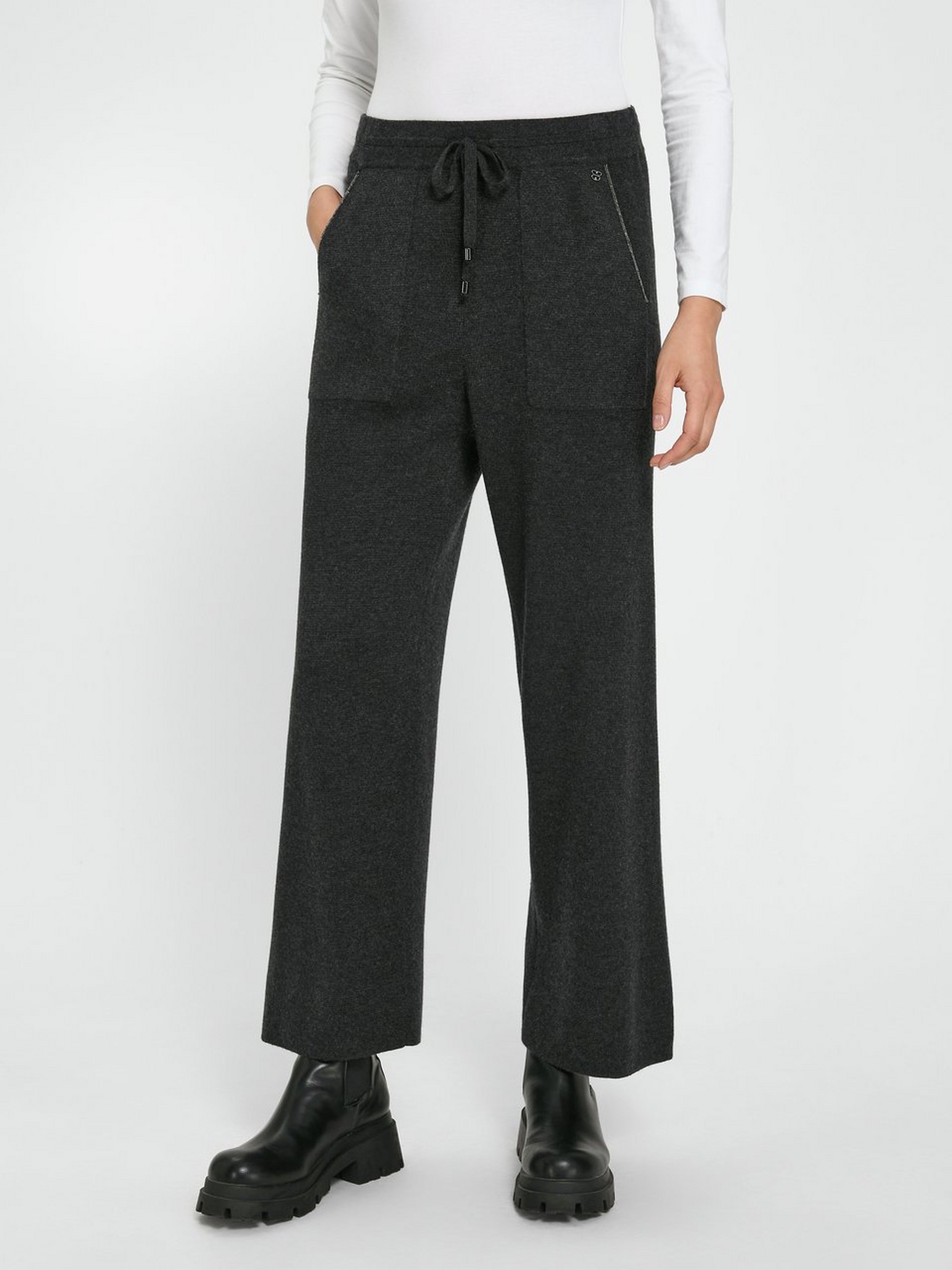 Strick-Culotte in 7/8-Form