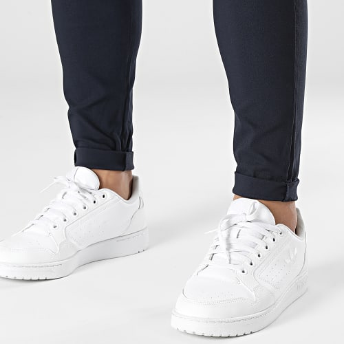 Lot De 2 Pantalons Chino Bleu Marine Beige