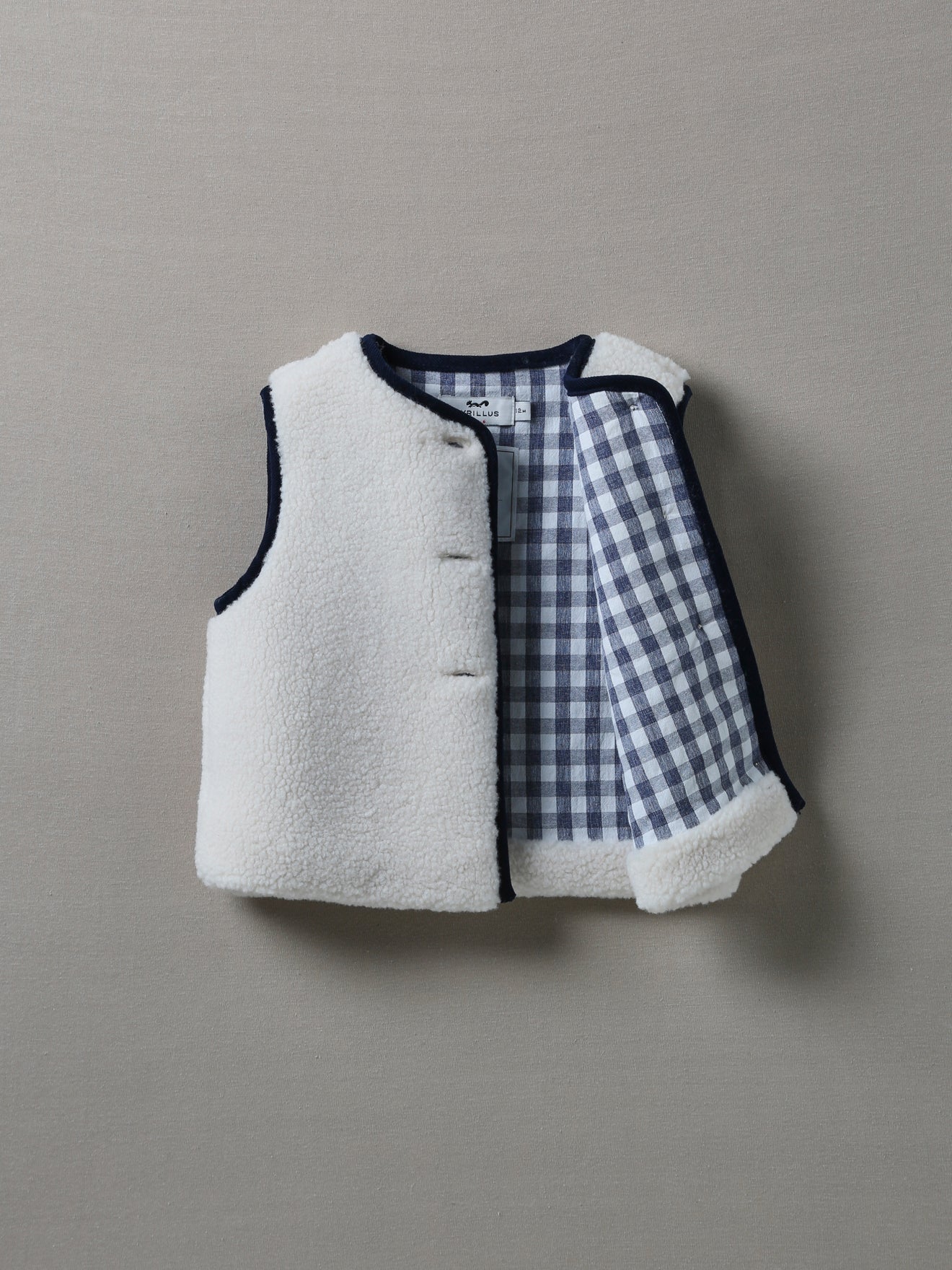 Veste moutonnée Bébé sans manches