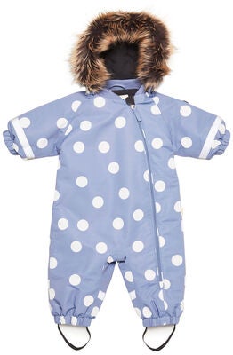 Petite Chérie Atelier Amour Babydress, Dots Country Blue