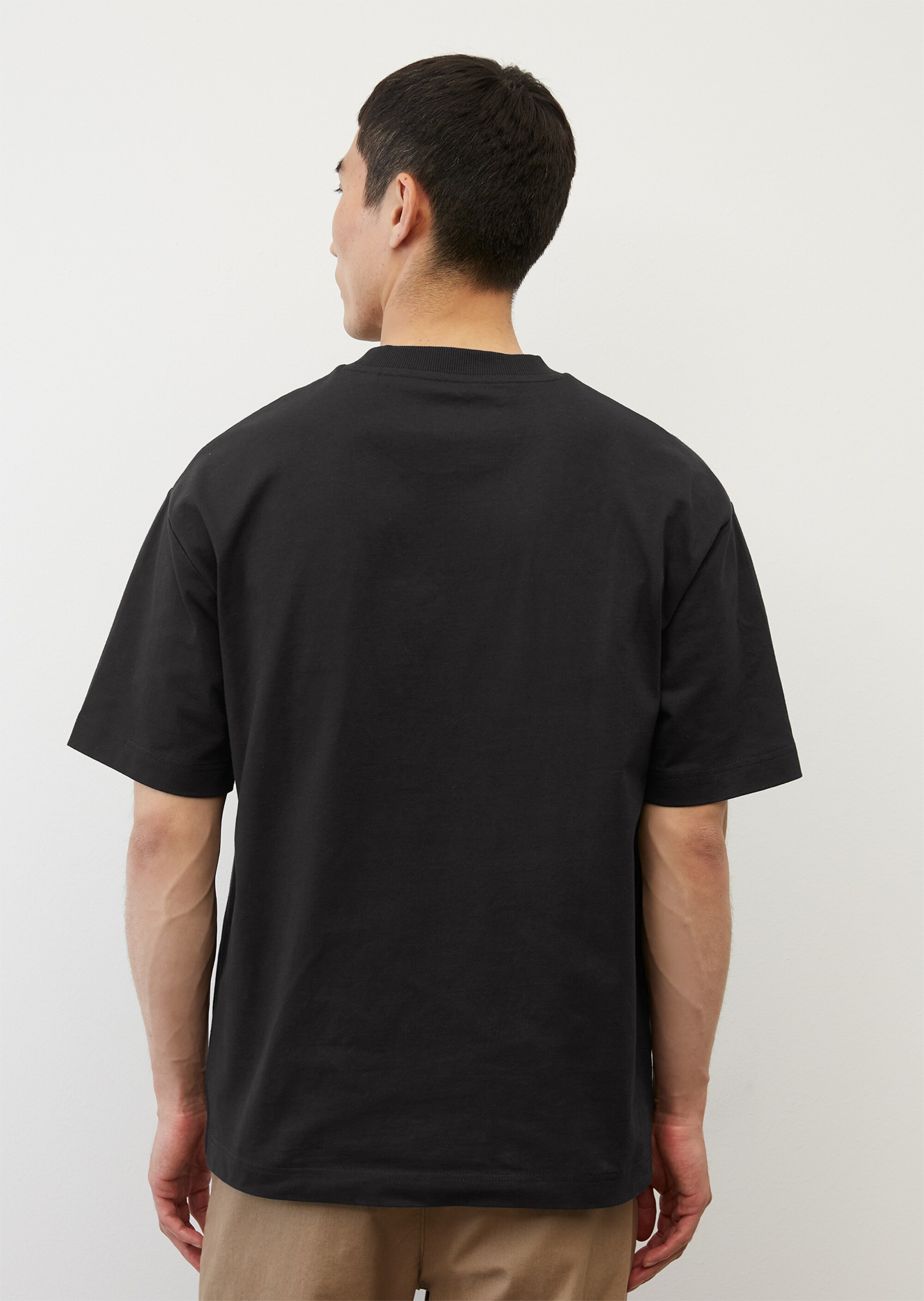 Heavy-Jersey-T-Shirt relaxed aus hochwertiger Bio-Baumwolle