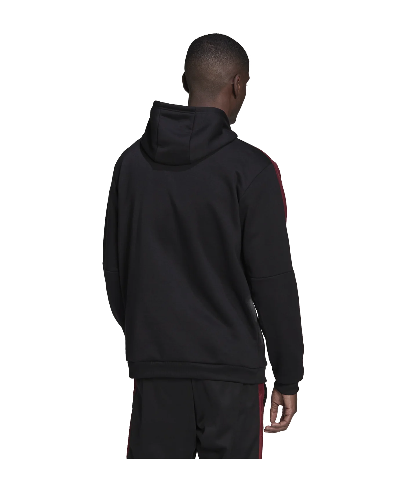adidas Tiro Hoody Schwarz Rot