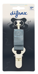 Difrax Pacifier Cord Pure Stone- Speenkoord 1ST