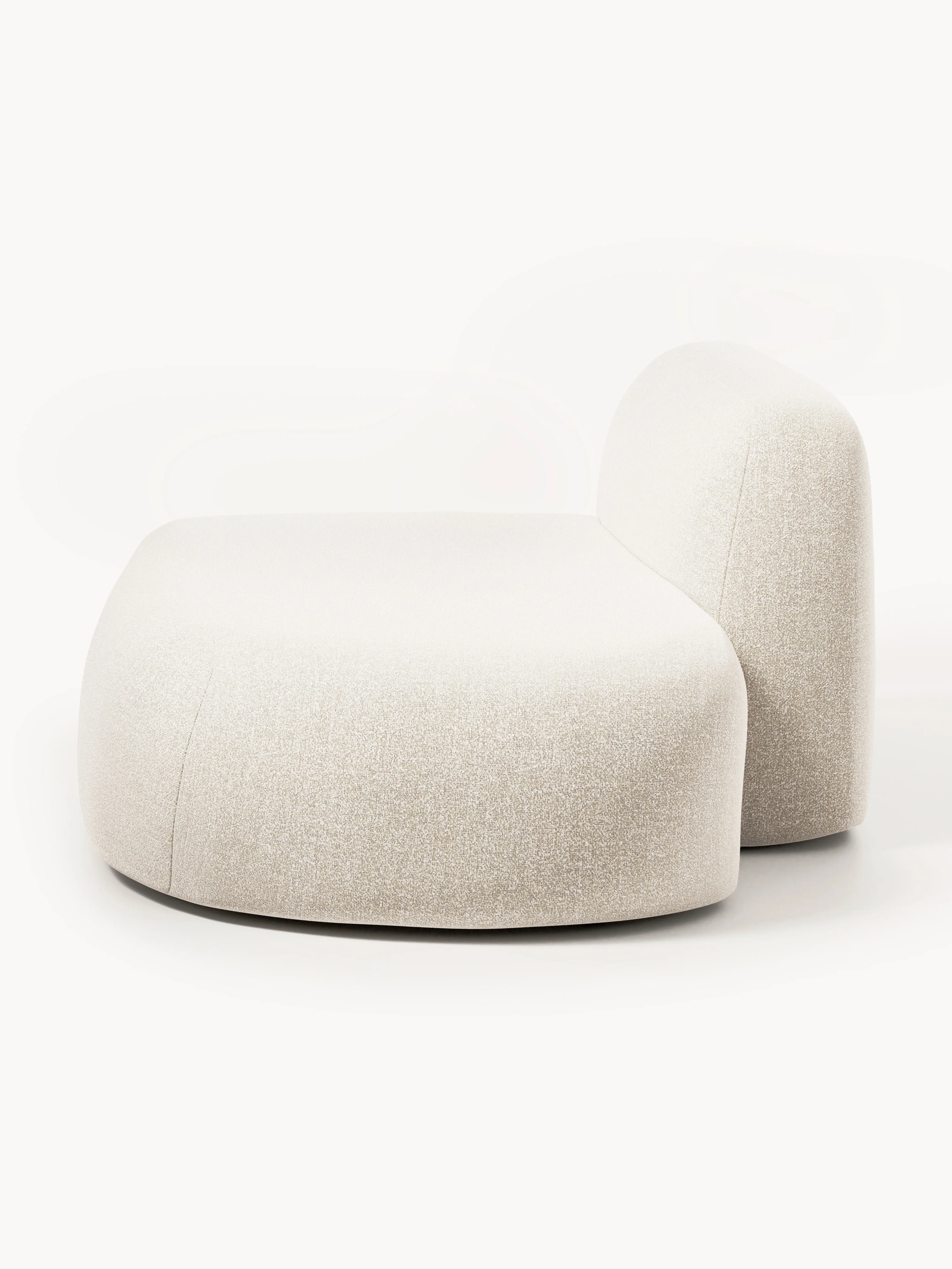 Bouclé chaise module Wolke