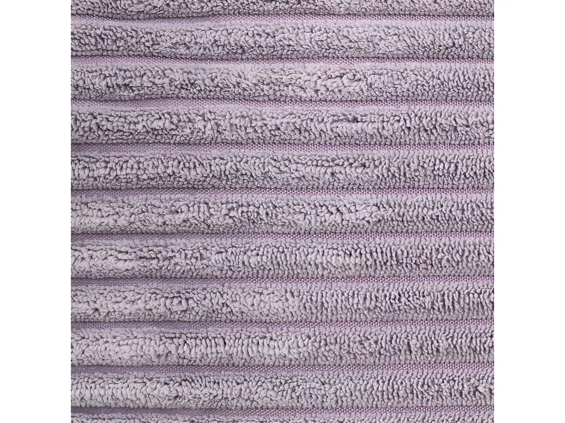 Pouf inclinable enfant velours côtelé violet lavande - DALTON