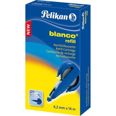 Pelikan Korrekturroller 4,2mm blanco B913R Refill 14m