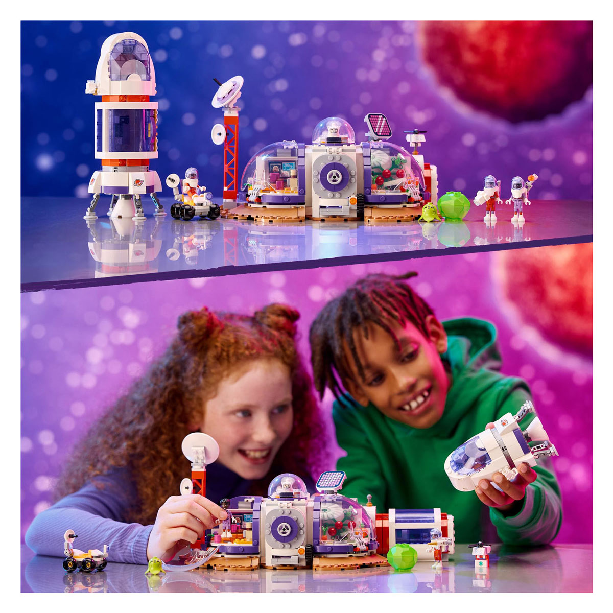 LEGO Friends 42605 Ruimtebasis op Mars en Raket