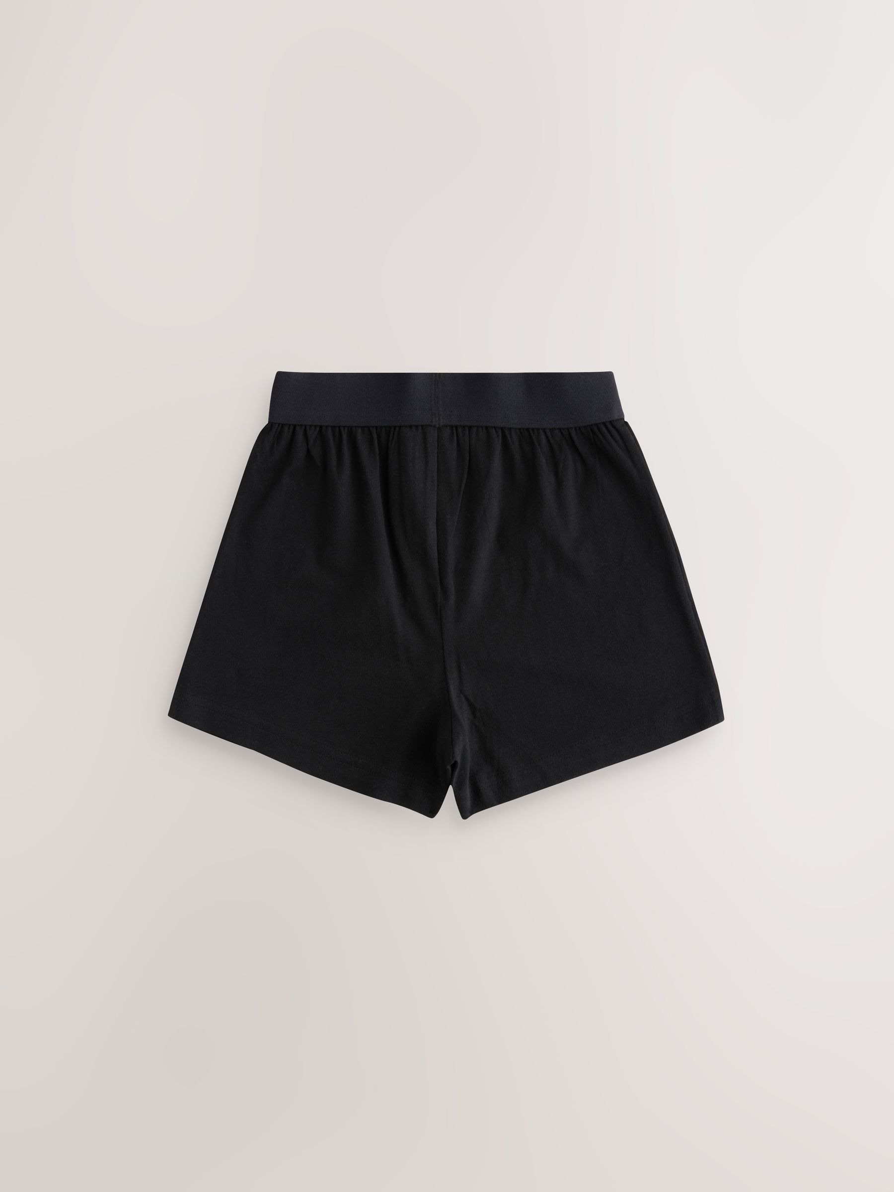 Zwart - Verpakking van 5 ruimvallende 100% katoenen Boxer (1.5-16jr)