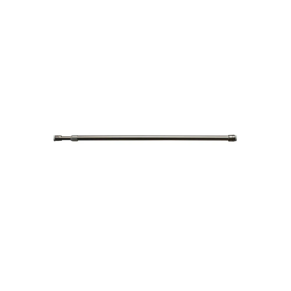 Tringle de vitrage Autobloquante Extensible 30-50 cm argenté