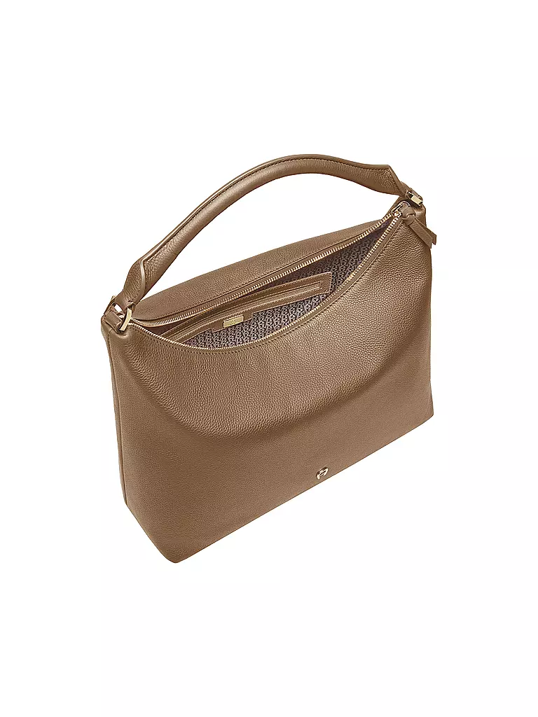 AIGNER Ledertasche - Hobo Bag ZITA Medium beige