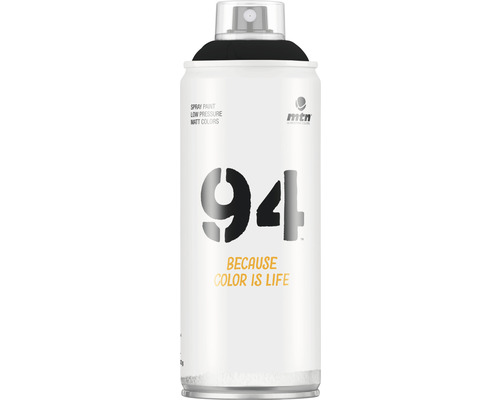 MTN Montana 94 Spuitverf RV-9011 Zwart 400 ml