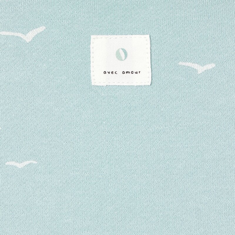 Combinaison courte en coton turquoise mixte Absorba Turquoise