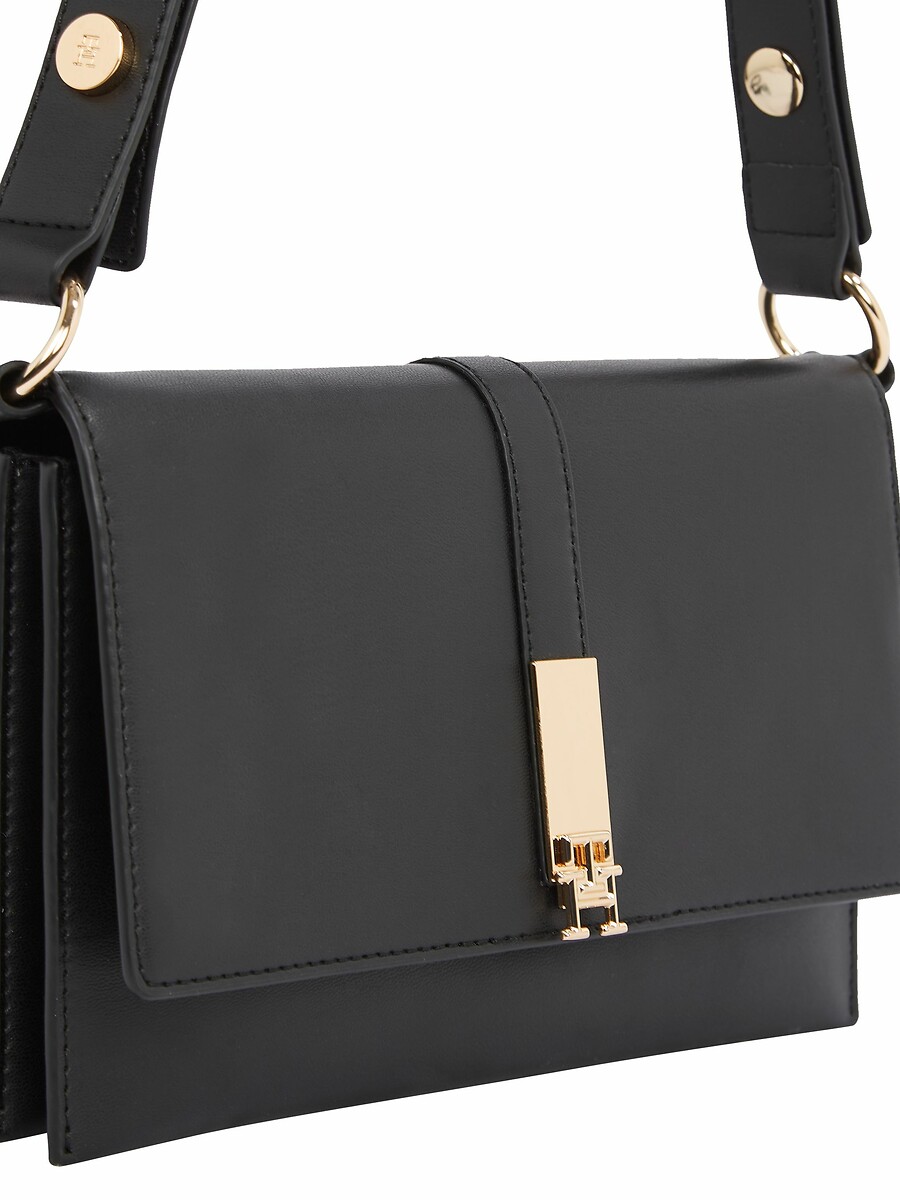 TOMMY HILFIGER<br>Bolsa de ombro com tachas TH HERITAGE