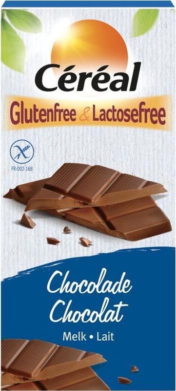 Cereal - Melkchocolade - Chocolade - 100 Gram - Glutenvrij - Lactosevrij