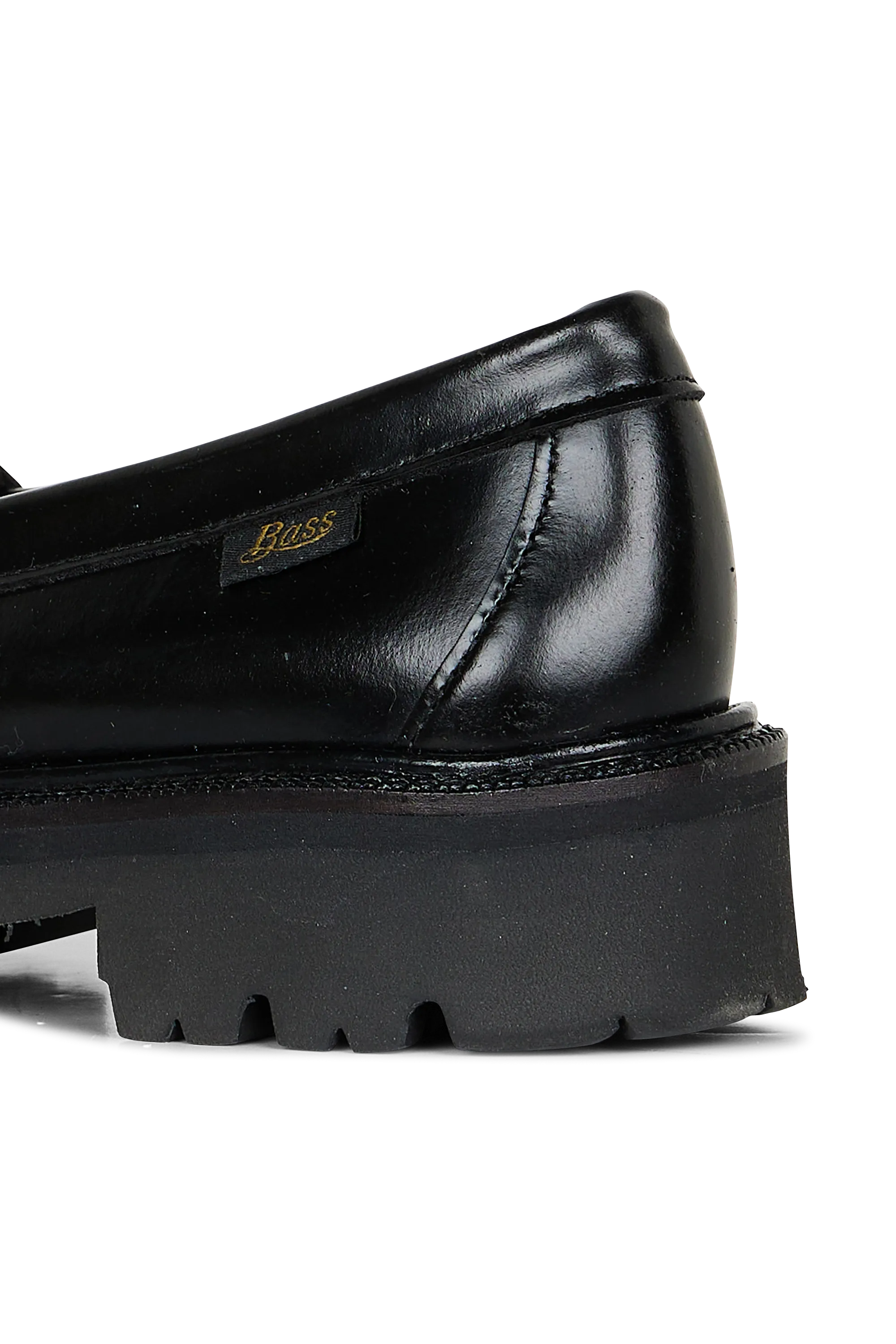 G.H. BASS & CO. Mocassins WEEJUN SUPERLUG LIANNA LTHR Noir