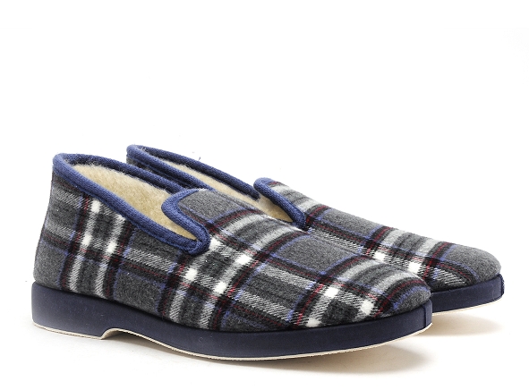 La maison de l espadrille chaussons homme 7735 6 gris