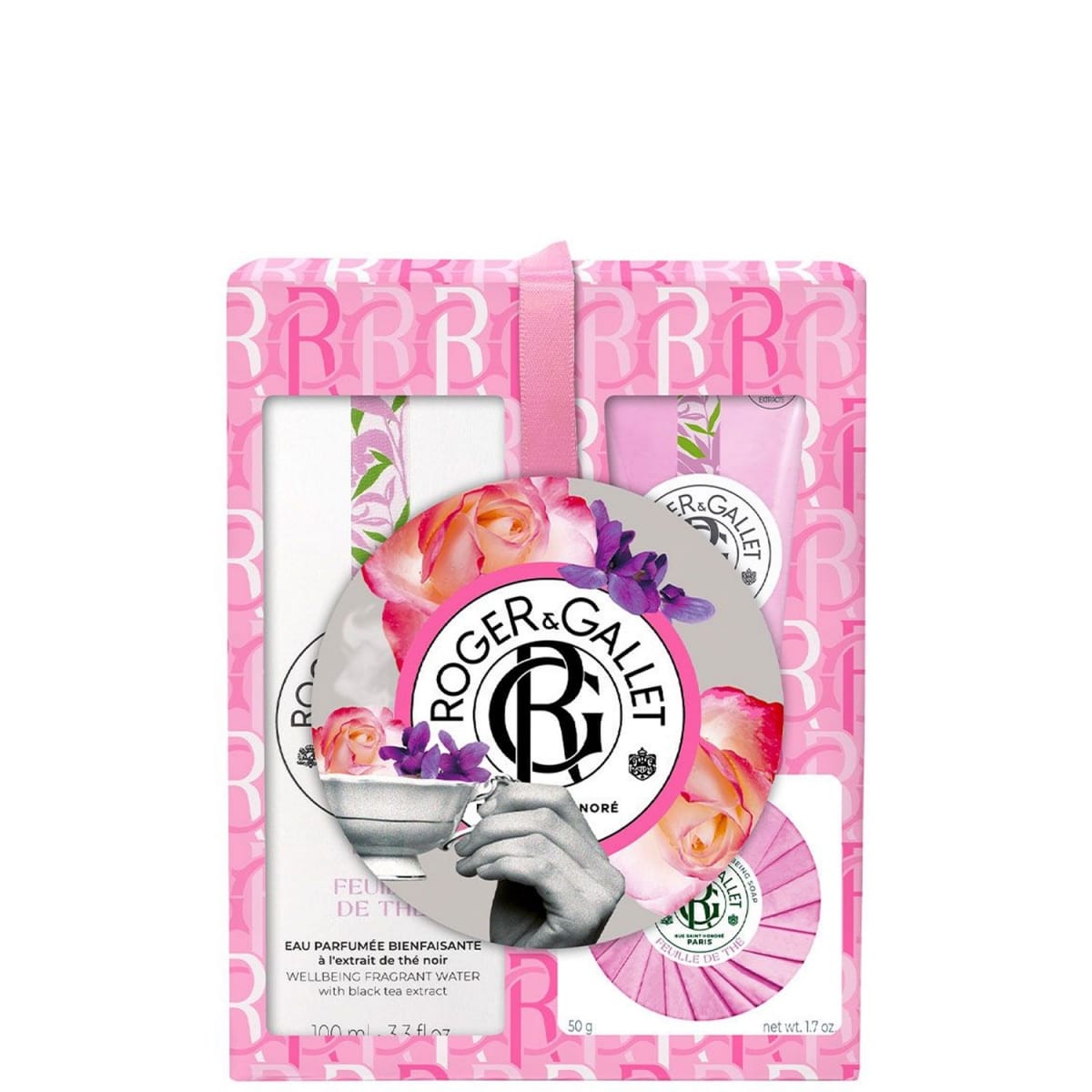 Roger & Gallet Feuille de Thé Coffret Eau Parfumée Bienfaisante