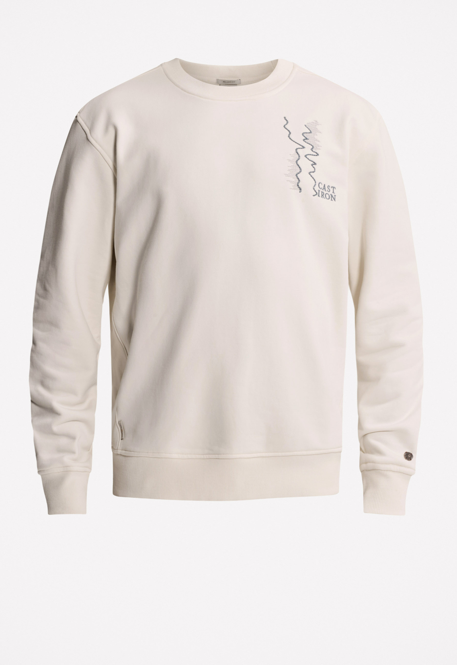 Cast Iron Relaxed Graphic Sweater