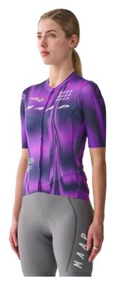 Maillot Manches Courtes GreenEdge/Jayco AlUla Maap Femme Pro Air Violet