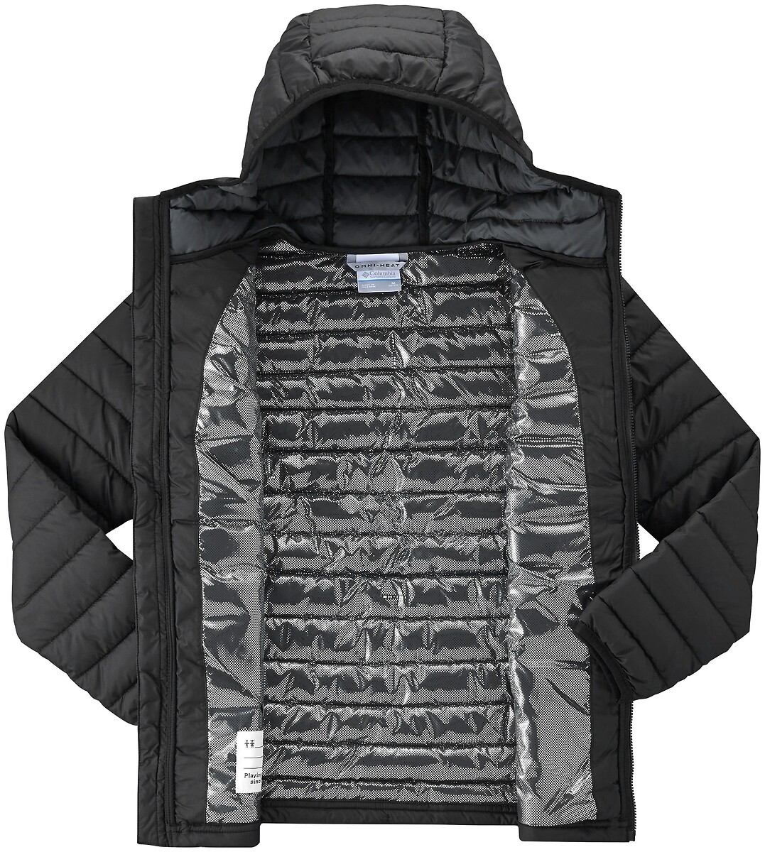 COLUMBIA<br>Jaqueta de penas com capuz