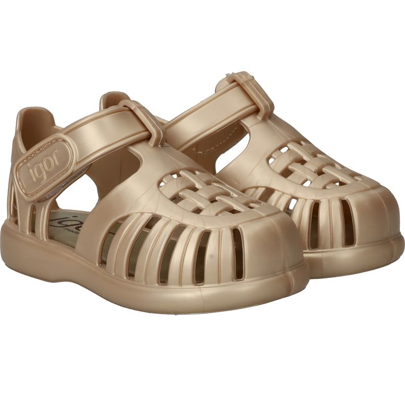 Igor Tobby Solid Sandalen Goud Meisjes