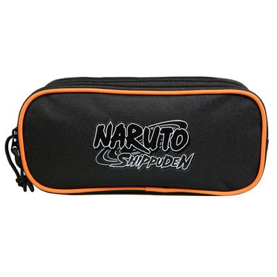 Trousse Naruto - 2 compartiments - noir - Bagtrotter