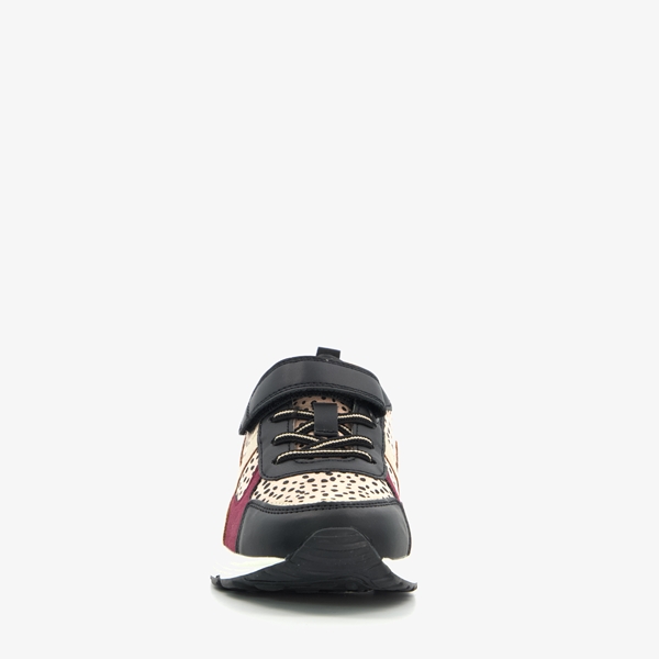 Blue Box meisjes sneakers zwart/roze met airzool