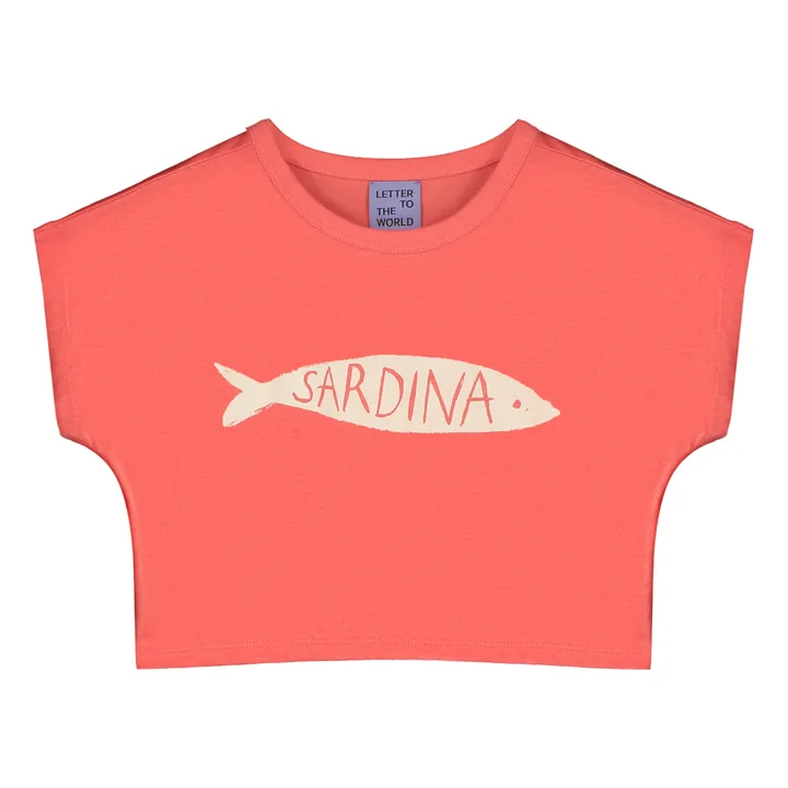 Letter To The World T-Shirt Vigo Coton Bio | Rose