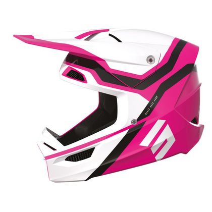 Casque cross Shot RACE - SKY 2023 - Rose