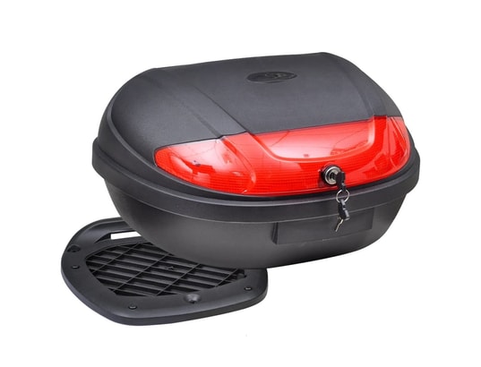 VIDAXL - Boîte de moto 72 l pour 2 casques