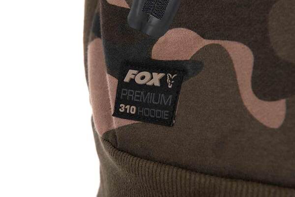 Sweat à Capuche Camouflage Fox Camo Full Zip Premium 310