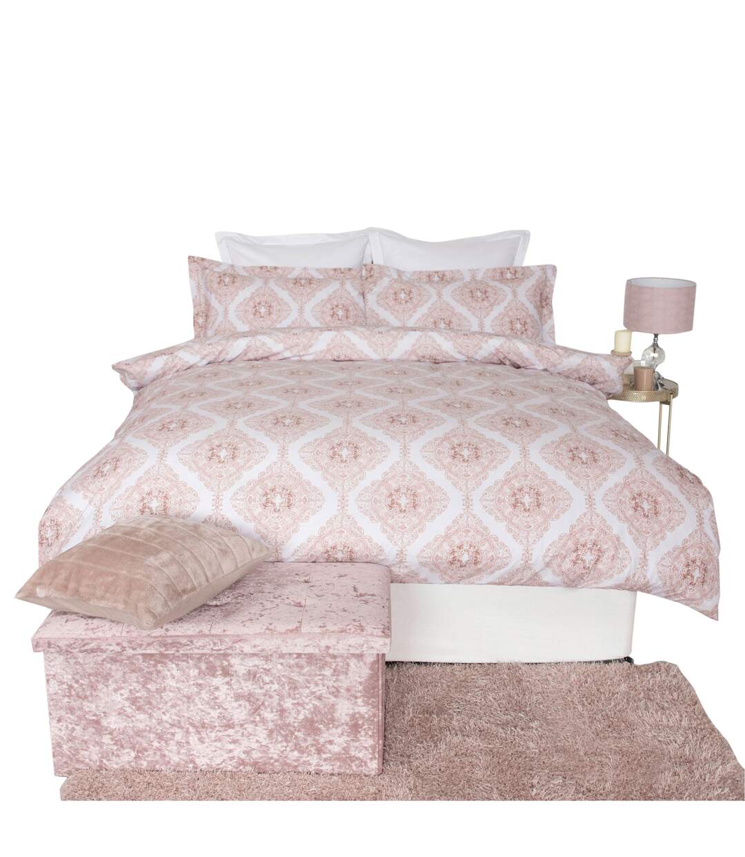 Belledorm - Parure de lit AVA (Rose) - UTBM379