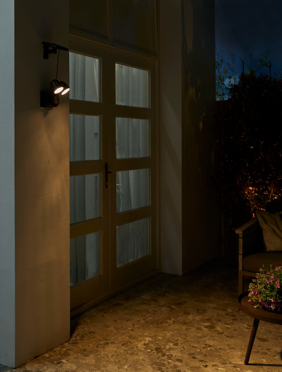Luxform Salta solar wandlamp met bewegingssensor