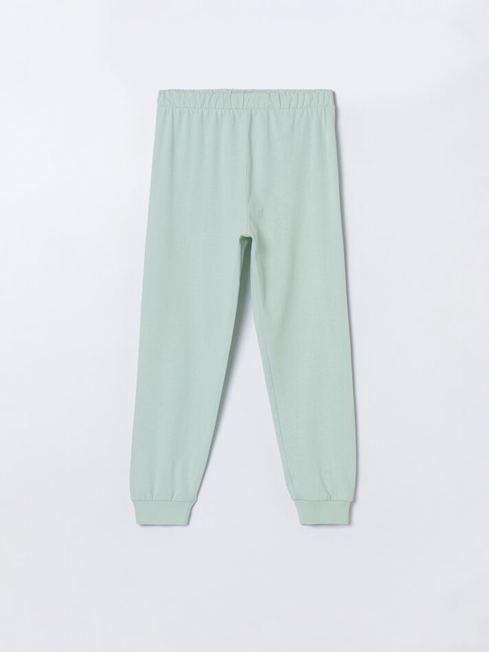 Pijama estampado - Verde Maçã