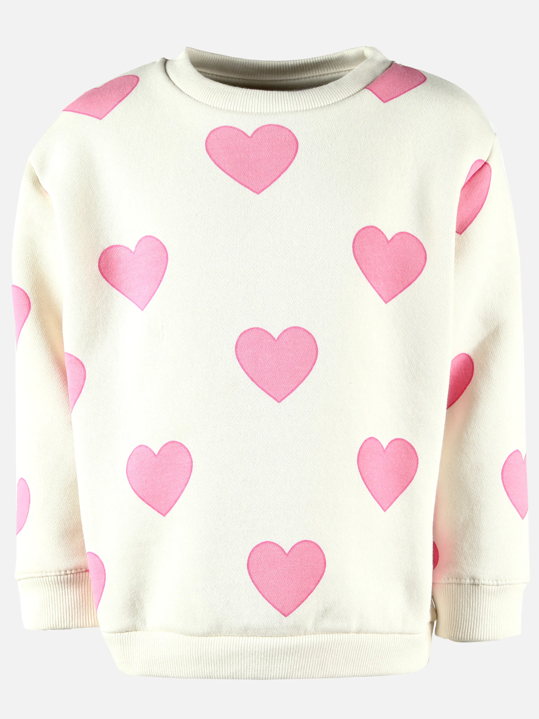 Mädchen Sweatshirt mit Herzprint