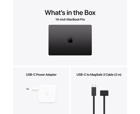 Apple 14-inch MacBook Pro - M4 Pro chip 12-core CPU   16-core GPU, 24GB RAM, 512GB SSD - Space Black