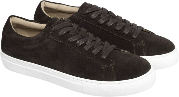 Les Deux Theodor Suede Sneaker Coffee brown