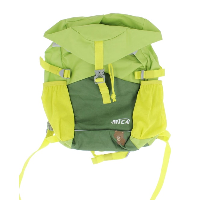 Kinderrucksack grün - aus Textil - ca. 26 x 37 x 19 cm