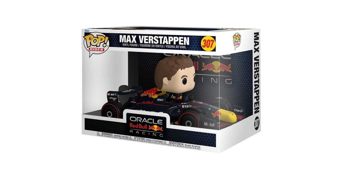 FunkoPop! Rides Super Deluxe: Formula 1 - Max Verstappen Speelfiguur