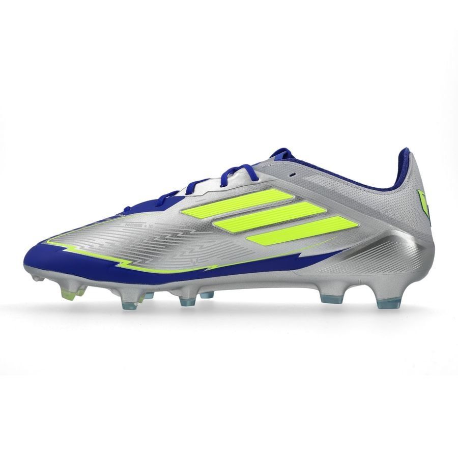 adidas F50 Messi Elite FG La Vida Rapida - Argenté/Jaune/Bleu