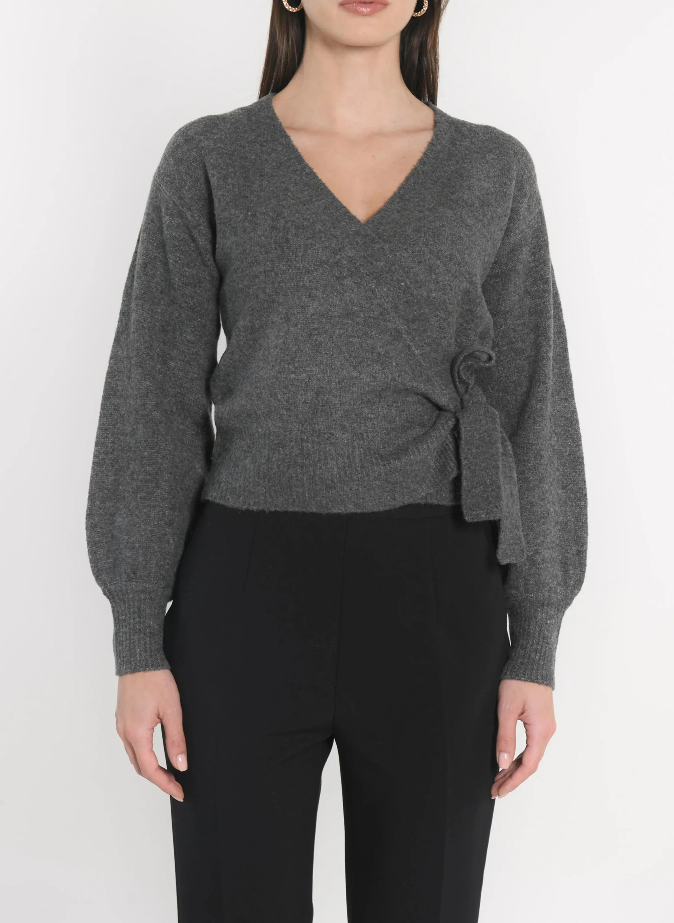CONNIE - Gilet cache coeur | Gris