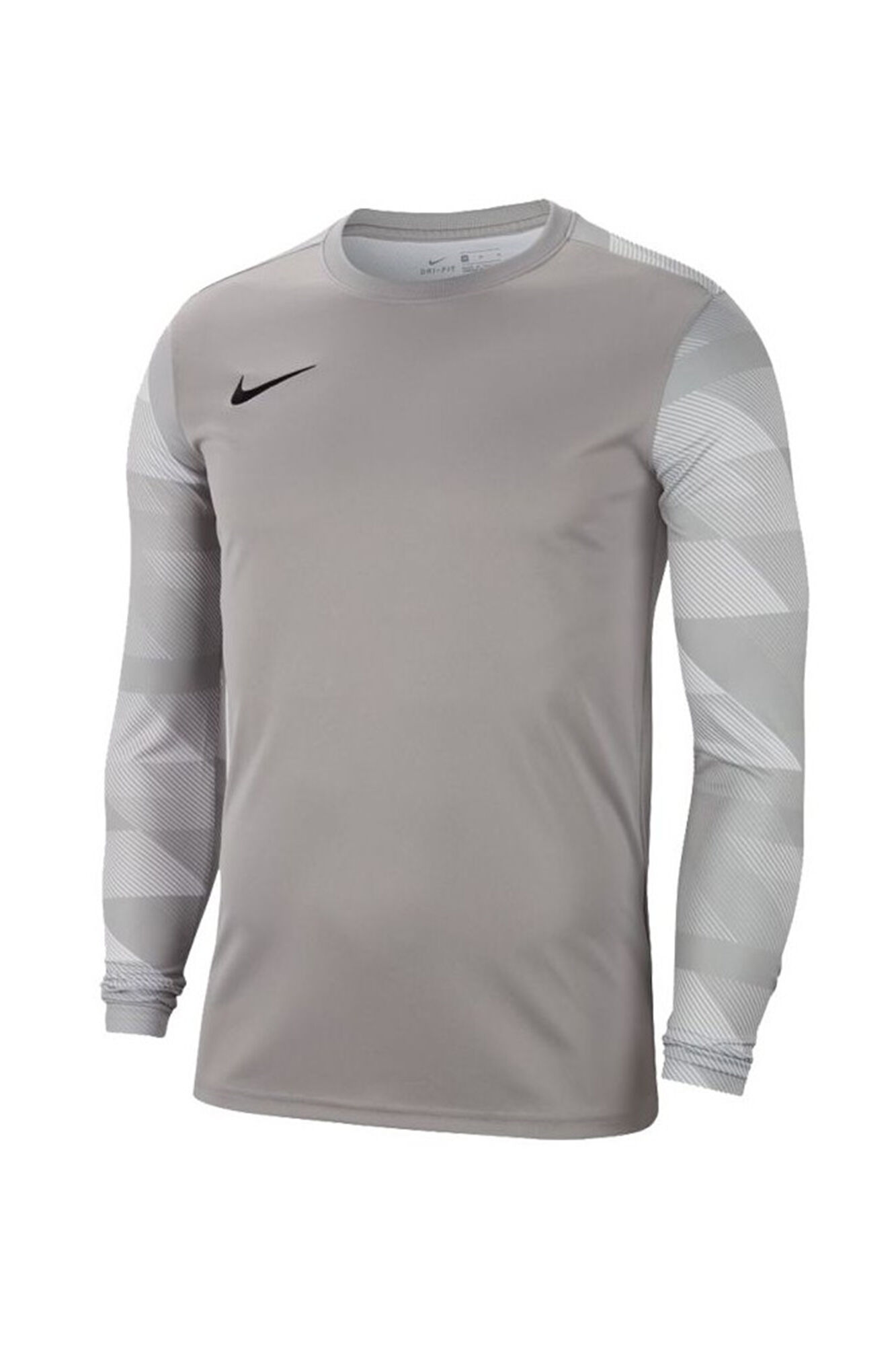 Camiseta Nike Dri-FIT de manga comprida - Cinza Médio