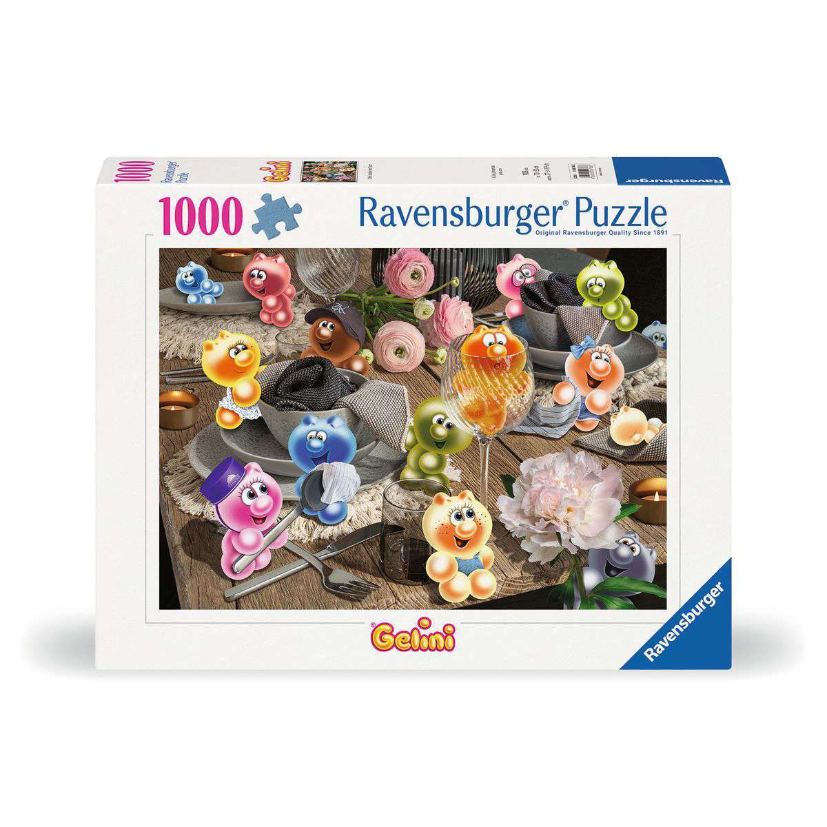 Ravensburger Spiel Gelini decken den Tisch