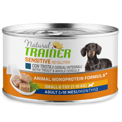 Trainer Hundefutter Sensitive No Gluten Small & Toy Adult Forelle 150g