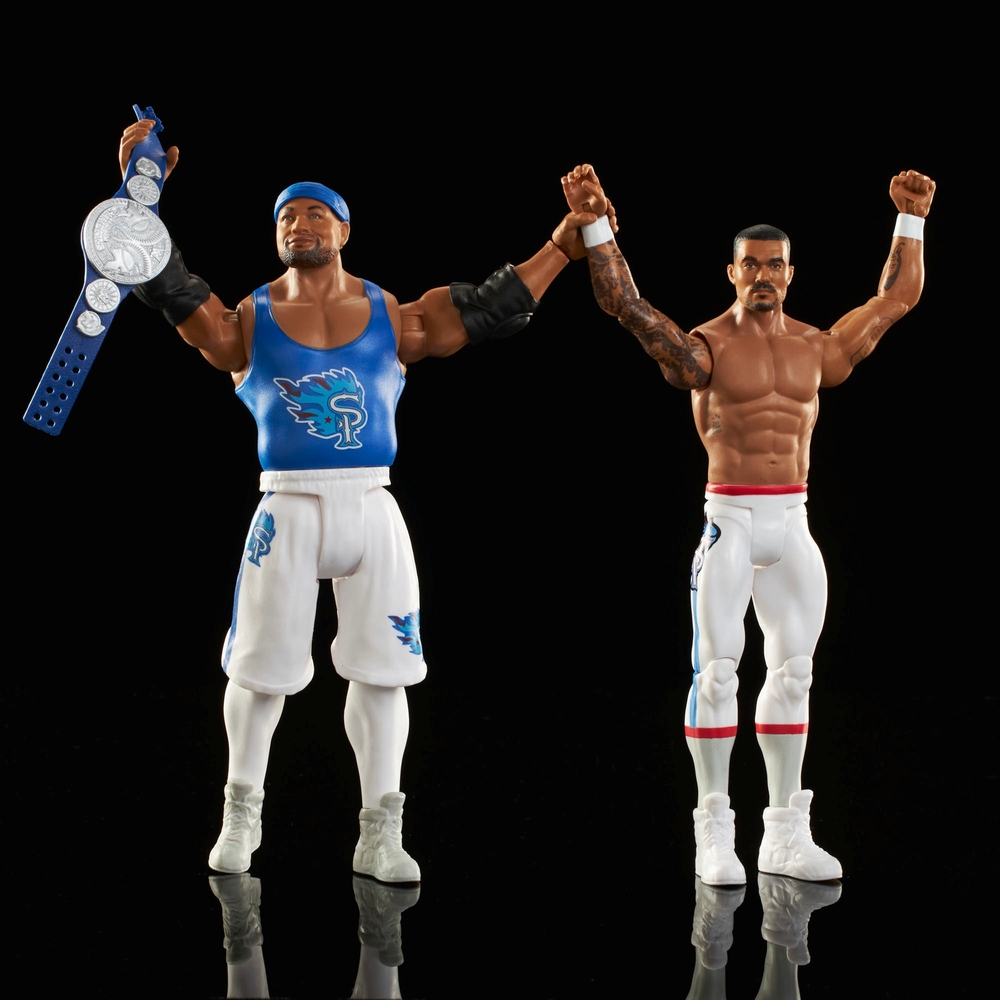 WWE Championship Showdown: Angelo Dawkins vs. Montez Ford – Actionfiguren-Doppelpack